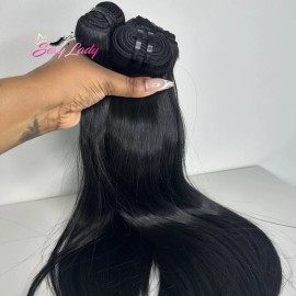 Raw Cambodian Hair Vendor 100% Human Hair Extensions Bundles Straight Natural Body Wave Silky Burmese Curly for Black Womancolor: body wave 1 piece, Stretched Length: 22"