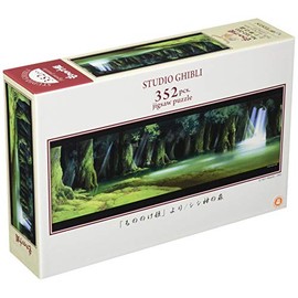 352 piece jigsaw puzzle Princess Mononoke Forest (18.2x51.5cm)