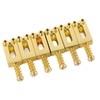 6 Pcs Electric Guitar Bridge Saddle Standard Zinc Alloy Guitar