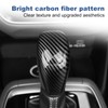 KUNGKIC Car Gear Shift Knob Cover Sticker Head Trim for