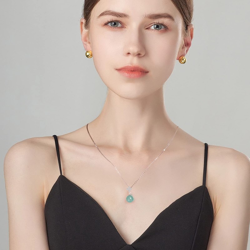 Cross Jade Necklace 8.5mm Bigger Pendants Necklace Easter Necklace Cross