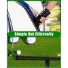 Golf Bag Stand Attachment for Cart/Sunday/Carry Bags Lightweight Updated Collapsable