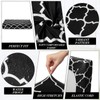 Newwiee 8 Pcs Stretch Patio Outdoor Cushion Covers Waterproof Replacement