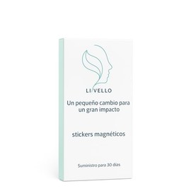 Refill para Tiras Nasales - LIVELLO - 30 días de uso - Stickers Magnéticos