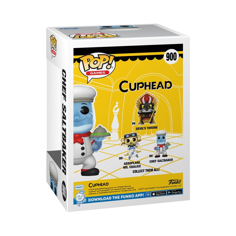 Funko Pop! Games: Cuphead - Chef Saltbaker with Chase (Styles