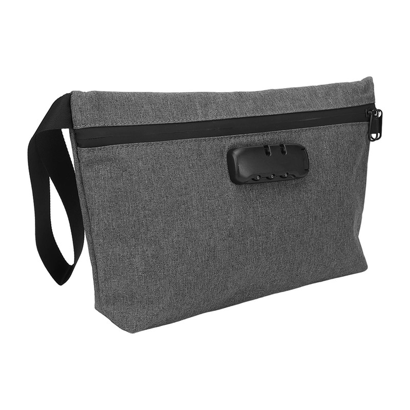 Nylon Storage Bag Activated Carbon Deodorant Zipper Closure Password Lock