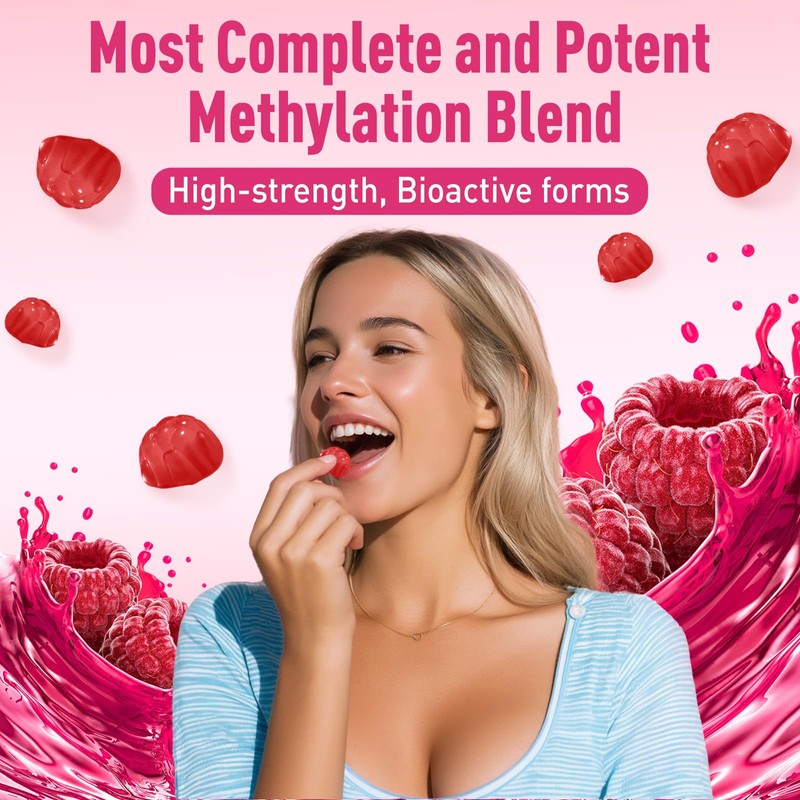 Yutiny Methylated Multivitamin for Women Gummies, Methyl B Complex Vitamins
