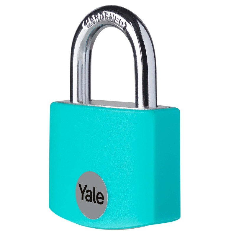 Yale - YE3B/32/116/1/TE Standard Security 32mm Aluminium Padlock - Teal