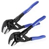 WORKPRO Pliers Wrench Set, 7 & 10-Inch CR-V Construction Wrench