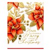 Spellbinders Poinsettia Bloom Etched Dies, Metal