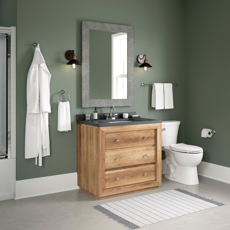 Peerless PA347 Precept Towel Ring, Polished Chrome