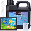 LET'S RESIN UV Resin, Upgraded 1,000g Crystal Clear UV Resin