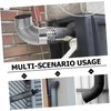 Tofficu 2pcs Stainless Steel Flue Elbow Pipe Chimney Tube for