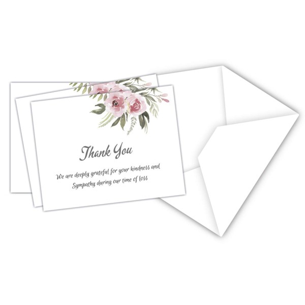 20 Celebration of life Funeral 20 Celebration of life Funeral thank you cards with envelopes acknowledgment memorial Sympathy Thank you Cards20 Celebration of life Funeral thank you cards with