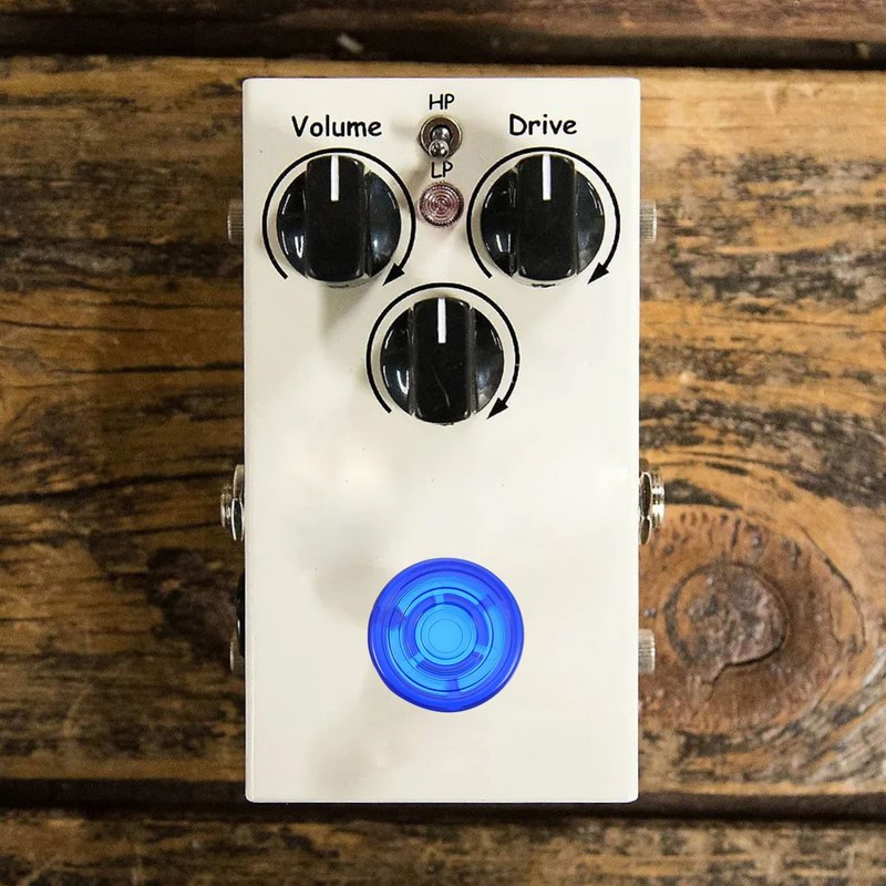 Mikinona Plastic Guitar Effect Footswitch Caps Toppers Guitar Effect Footswitch