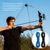 2 Pieces Archery D Loop Rope 10 Feet Archery Bowstring
