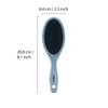 PARSA Beauty Hair Brush Unicolour with Metal Pins Head Massage