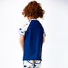 Splash About Boys' Short-Sleeved Top Rash Guard Shirt, Tug Boats