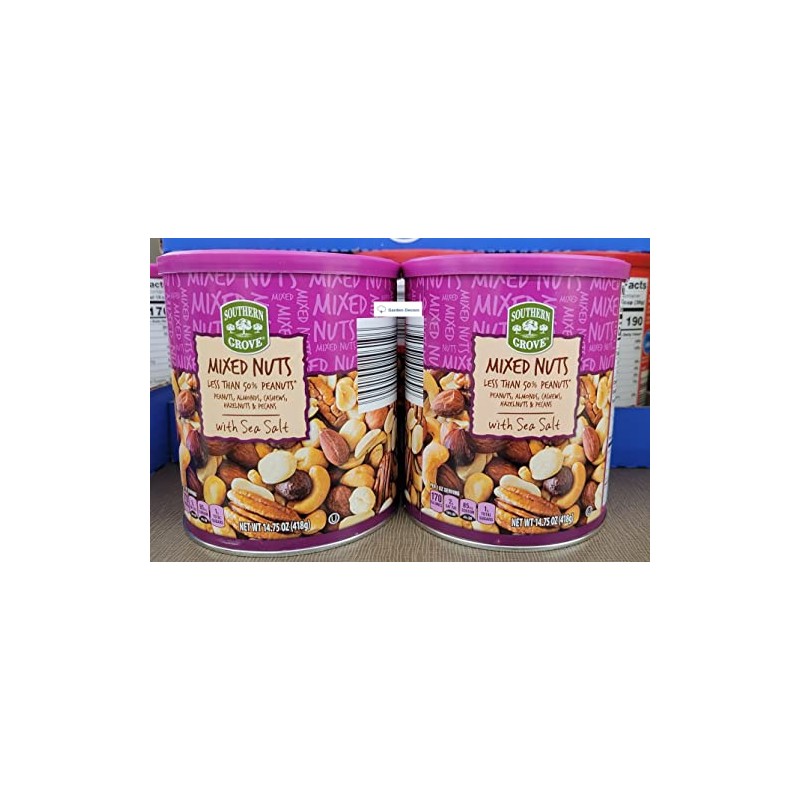 Southern Grove Mixed Nuts Less Than 50% Peanuts with Sea