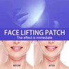 60 uds cinta de estiramiento facial, parche de levantamiento de