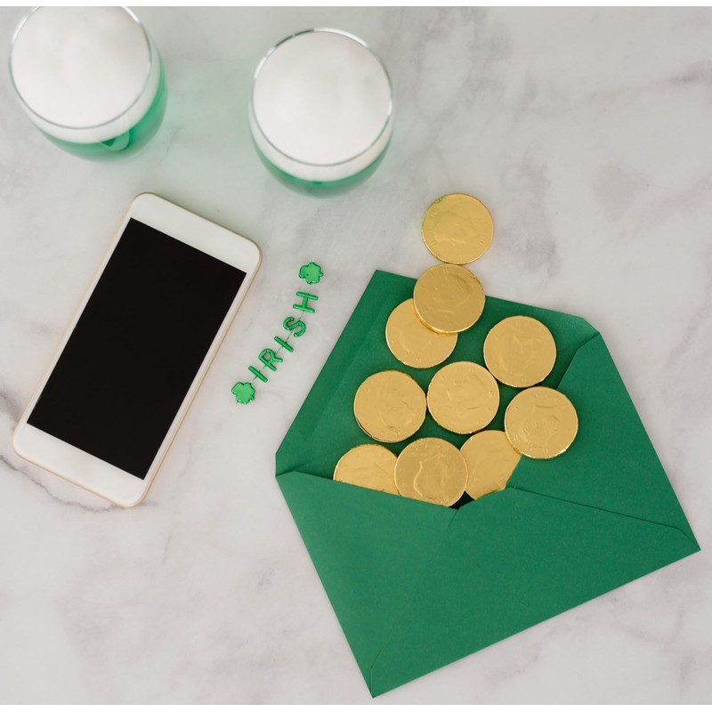 Chocolate Gold Coins, 1lb Bag