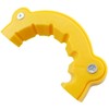 TAODAN 136x70mm Yellow Plastic Drill Sharpener Angle Grinder Grinding Bit