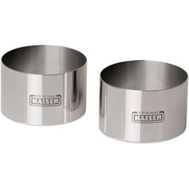 Kaiser Piccantini 8 cm Round Desert Rings, Set of 2