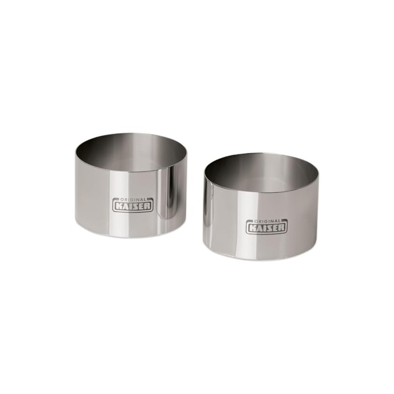Kaiser Piccantini 8 cm Round Desert Rings, Set of 2