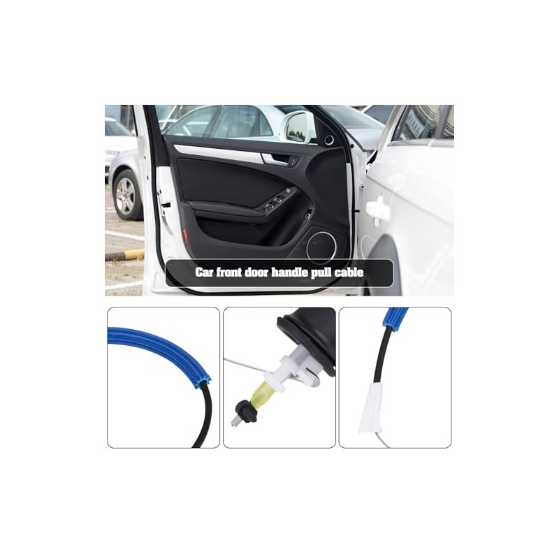 EMSea Car Door Lock Outer Handle Release Cable Front Door