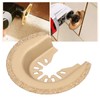 5Pcs Semicircular Oscillating Tool Blades, Diamond Carbide Oscillating Multi Tool
