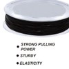 2 Pieces Black Nylon Thread Invisible String, 0.8 mm Tarnish