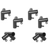 Aoneky 2'' Corner Flat Roof Canopy Fitting Couplers Kit -
