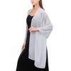 Ladiery Sheer Chiffon Shawls and Wraps for Evening Dresses, Women's