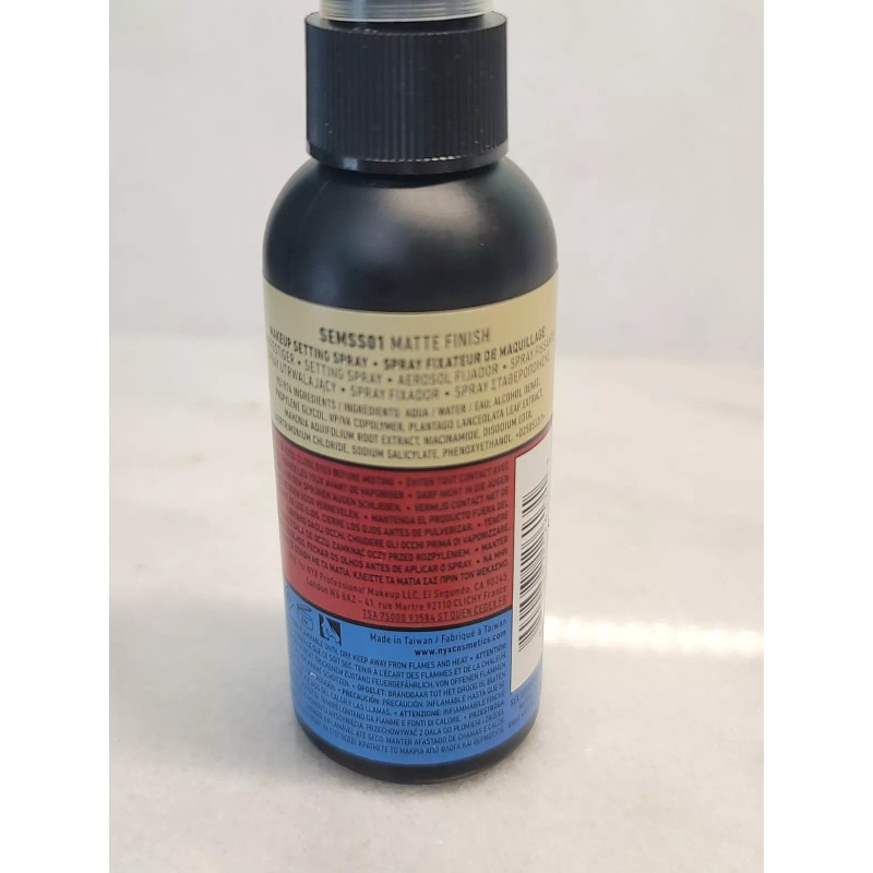 NYX Professional Makeup Always On Top Matte Setting Spritz, SEMSS01