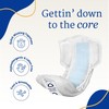 NorthShore DynaDry Supreme Liners Incontinence for Women and Men, Large,