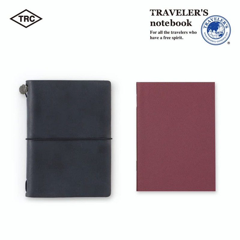 Traveler's Company Refill Blank MD Paper 3-book Pack Passport Size