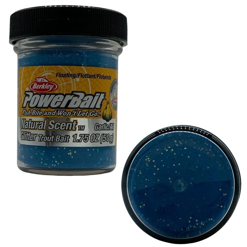 Berkley Paste für Forelle Forellenpaste PowerBait Natural Scent Garlic Sunshine