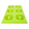 Innova Market Molde Silicon Rosca Rehilete Mini 6 Cavidades
