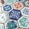 FunStick 15 Pcs Teal Blue Peel and Stick Tile Backsplash