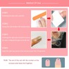 30 PCS Press on Nails Kitty Cat Fake Nails Bow