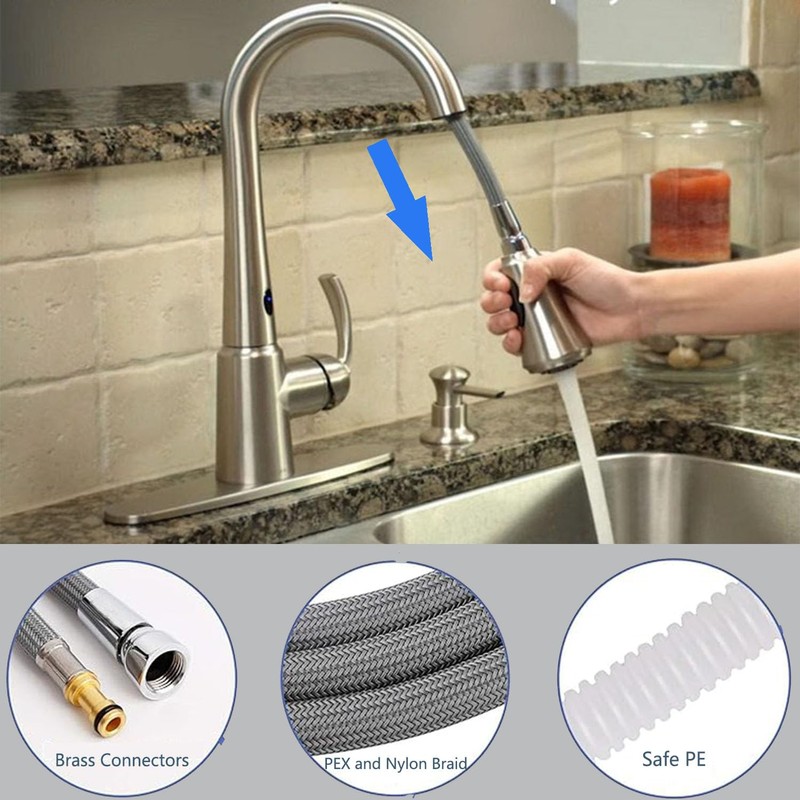 150259 Pull Down Hose Kit Compatible W/Moen Kitchen Faucet, Pull