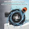 RV Macerator Pump 12V,12GPM Suction 3.2 feet Lift 10 feet