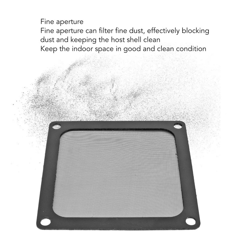 PC Case Dust Mesh Filter 5 Pack 80X80MM Computer Fan