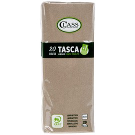 Class C4032TA-073-PEFC Airlaid Cutlery Tray, Cardboard, Creta, 40 x 32 x 0.8 cm, 20 Units