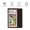 5-Pack Graded Card Slab Bumpers - Black Graded Guard Bumpers,