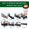 EZ SPARES 4pcs Replacement for Shark Filter,ION W1 Handheld Vacuum