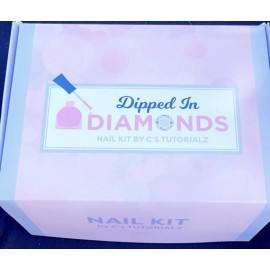 Dipped In diamonds C’s Tutorialz Nail Kit by C’s Tutorialz