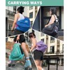 HEXIFUL Skate Bag to Carry Ice Skates, Inline Skates, Roller