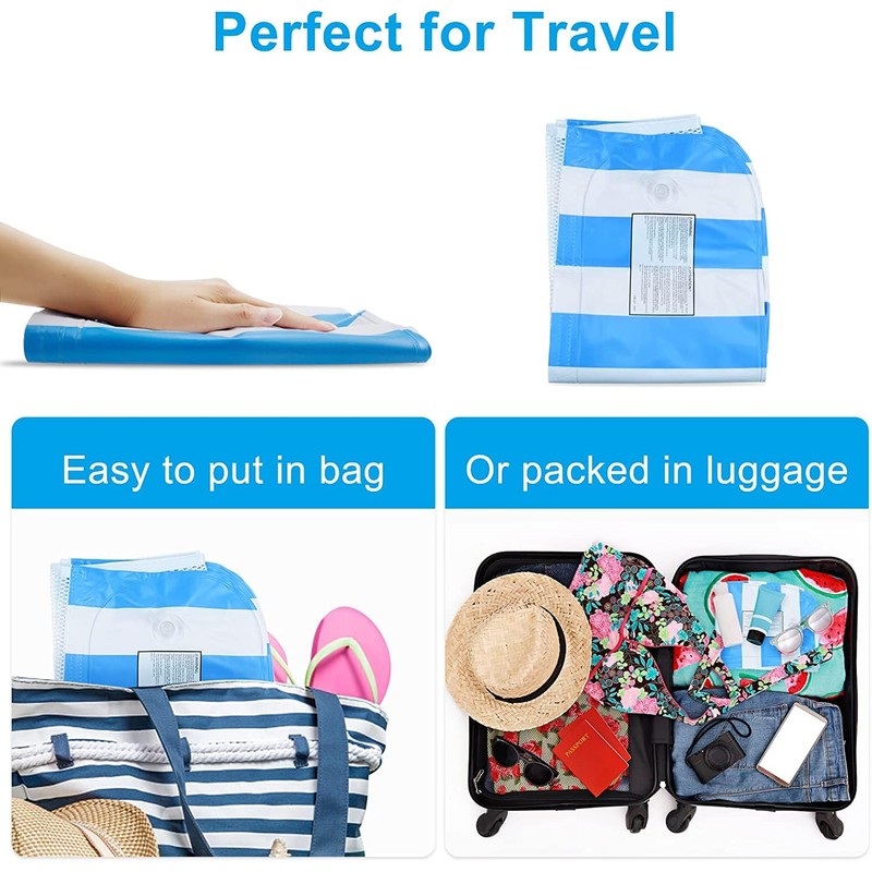 Lunriwis Pool Float Water Hammock 2 Pack Inflatable Swimming Pool