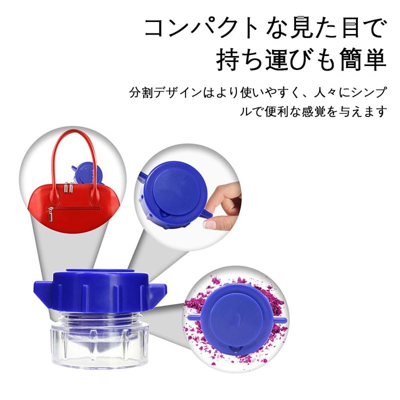 Pill Crusher, Tablet Crusher, Pill Cutter, Diameter: 2.0 x 1.8